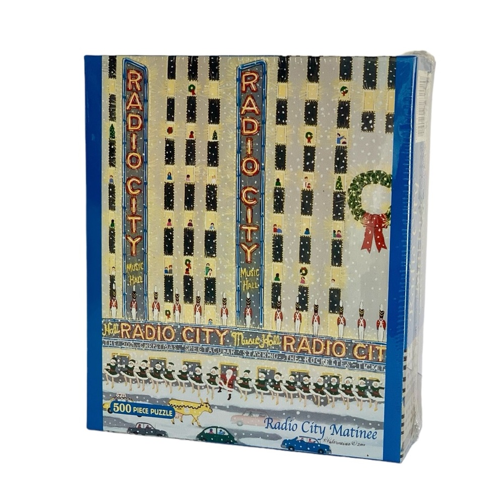 Radio City Matinee 500 Piece Jigsaw Puzzle NEW Factory Sealed by Briarpatch